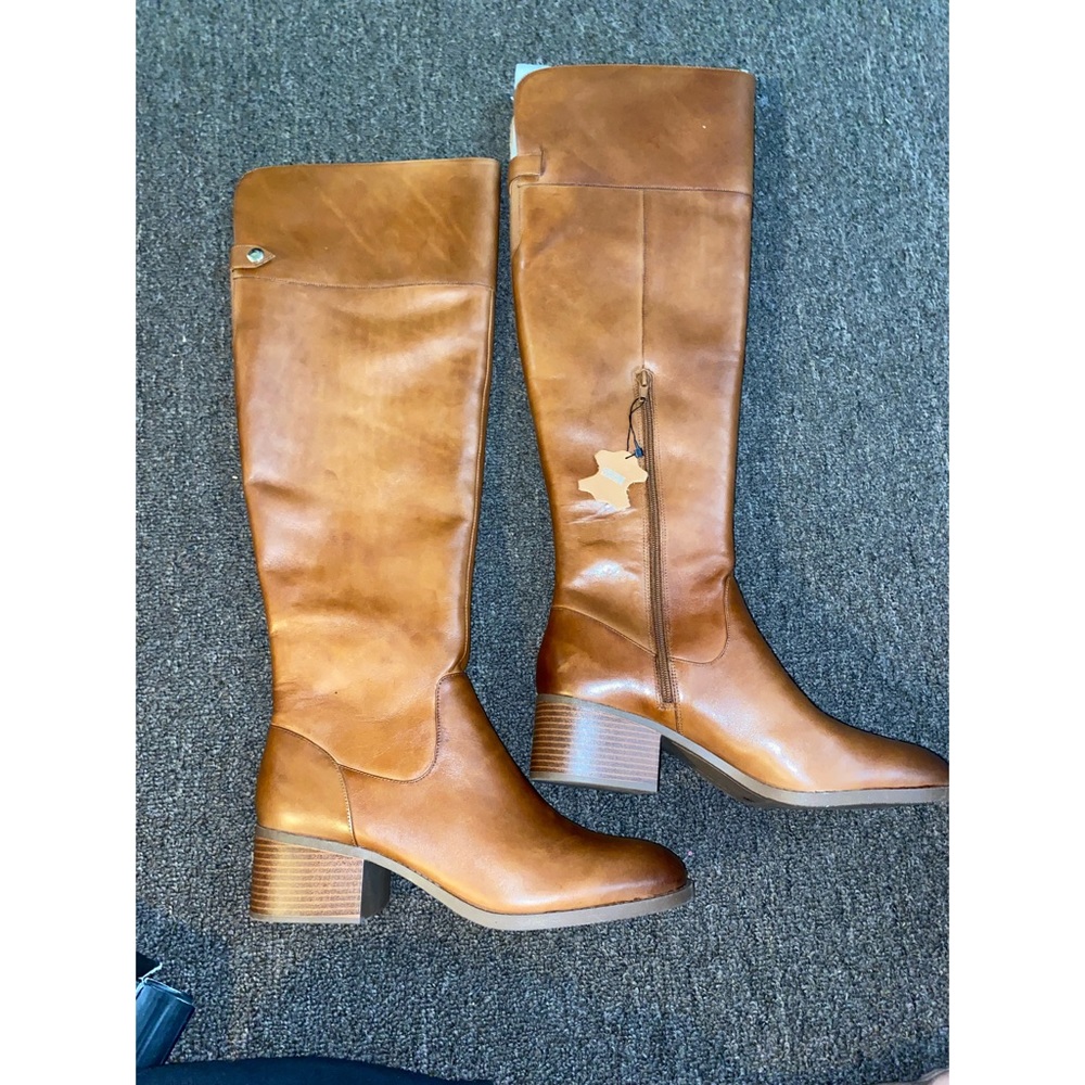 INC Brown Genuine Leather Boots